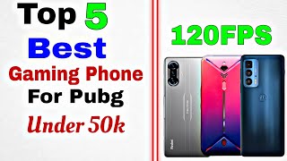 top 5 best gaming phone under 60000 🔥  best gaming mobiles for pubg under 60k 120fps pubg [upl. by Gorlin]