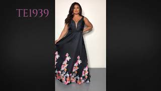 Plus Size Prom Dresses Tease Prom TE1939 [upl. by Larue839]