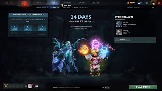 Diretide 2022 Collectors Cache Treasure Opening Invoker Rare [upl. by Henriette]