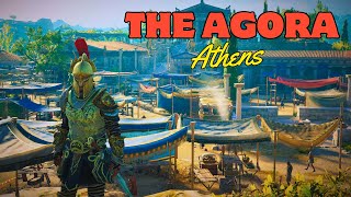 What was daily life like in the ATHENIAN AGORA  Classics Teacher Plays ASSASSINS CREED ODYSSEY [upl. by Enelehs]