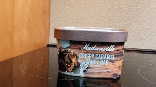 Hudsonville Crispy Caramel Candy Bar ice cream [upl. by Lareneg]