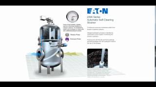 Automatic Self Cleaning Strainer 2596 Series Eaton Filtration [upl. by Caughey]