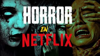 Las 7 MEJORES series de TERROR de NETFLIX  Parte 6 [upl. by Antonietta]