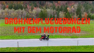 Drohnenflugübungen mit dem Motorrad Bregenzerwald und Hochtannbergpass [upl. by Shalna726]