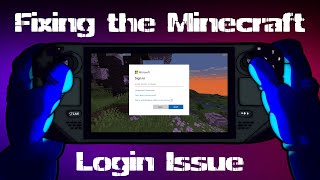 How to Play Minecraft without Signing in EVERY TIME on Steam Deck [upl. by Karas]