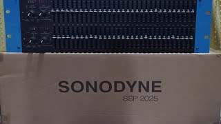 SONODYNE DUAL CHANNEL 31 BAND EQUALIZER WITH THRESHOLD CONTROLER SSP 2025UNBOXING AND REVIEW [upl. by Eremihc406]