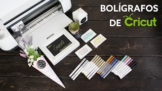 Bolígrafos de Cricut y Como Usarlos [upl. by Atiuqel]