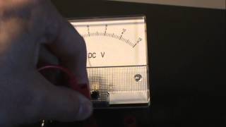 How to use analog volt and ammeters [upl. by Adniralc]