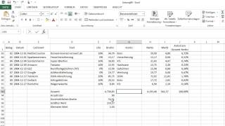 Excel08Zeilenumbruch Leerzeilen und Textformatierung [upl. by Ginder]