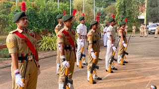 GUARD OF HONOUR NCC WING FAROOK COLLEGE [upl. by Killian]