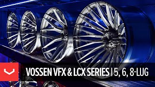 The allnew Vossen Forged VFX amp LCX Series  5 6 and 8Lug Offroad [upl. by Wilkison]