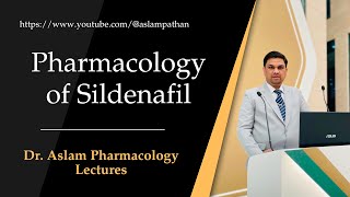 Sildenafil Pharmacology mechanism of action absorption metabolism and excretion [upl. by Enaoj]