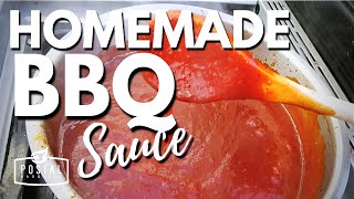 Easy Barbecue Sauce Recipe  The Best Homemade BBQ Sauce ever [upl. by Hamimej]