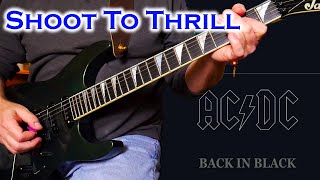 AC DC  Shoot To Thrill Guitar Cover [upl. by Llemaj]