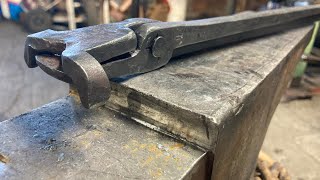 Blacksmith Box Jaw Tongs for Beginners [upl. by Charmaine]