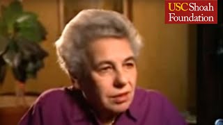 Warsaw Ghetto Uprising Testimony Clips  USC Shoah Foundation [upl. by Walsh288]