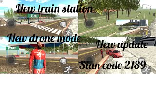 new train station in indian bikes driving 3d। new update Lamborghini sian। indian Bikes Driving 3d [upl. by Yesima]