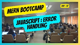 057 Javascript  Error Handling [upl. by Jeff198]