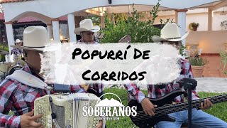 Puros Corridos Norteños  Los Soberanos de Nuevo León EN VIVO [upl. by Oikim]