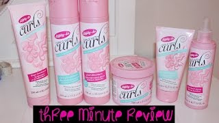 Dippity do Girls With Curls  Product Line Review [upl. by Essirehs]