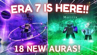 EVERYTHING NEW IN ERA 7  Sols RNG [upl. by Eilime]