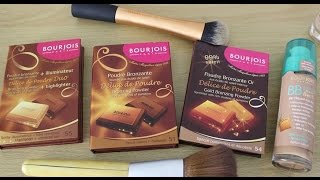 Bourjois Paris Bronzing Powder amp Highlighter Review [upl. by Enaid]