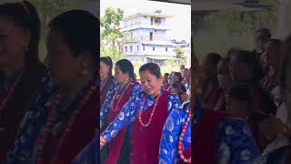 Galbandi chino ngolo raja lai 🙏🥰 Gurung Song Dance by Tarahara Gurung Gumba Ama Samuha✌️☸️ [upl. by Marcel717]