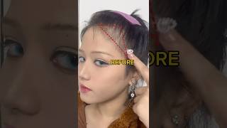 EPIC KPOP Hair tutorial for Asian Slim Face hairstyle hairstylegirl asianhairstyle [upl. by Harwell]