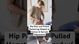 Hip Pain amp Pull Hamstring Helped with Spicy Coccyx and S1 adjustment Shorts [upl. by Dnomrej790]