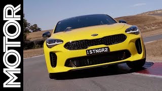 2018 Kia Stinger GT review Australia’s new fourdoor performance hero  MOTOR [upl. by Tiga489]