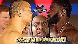 DEONTAY WILDER VS ZHILEI ZHANG REACTION [upl. by Brodeur]