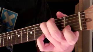 How To Play the Csus2 Chord On Guitar Suspended Chord [upl. by Kwan]