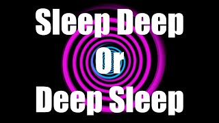 Hypnosis Deep or Sleep Hypnovember Day 12 Choices [upl. by Holmun883]