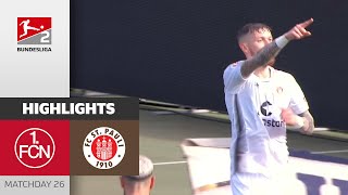 St Pauli Marche On  1 FC Nürnberg  FC St Pauli 02  Highlights  MD26  Bundesliga 2 202324 [upl. by Rellek388]