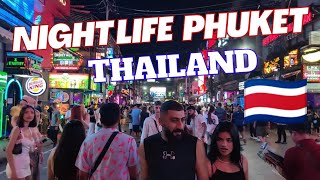 Phuket night life Thailand patong beach Bangla road  night time  pardasi vibes [upl. by Gaskill404]