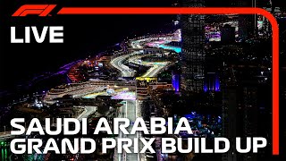 LIVE Saudi Arabian Grand Prix BuildUp and Drivers Parade [upl. by Ellehsram269]