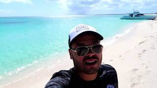 Princess Diana Beach Barbuda 2018  Before and After Hurricane Irma [upl. by Samot108]