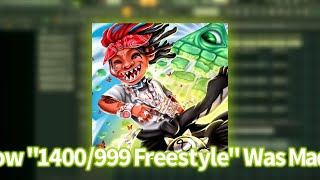 How quot1400999 Freestylequot By Trippie Redd Was Made [upl. by Attenov]