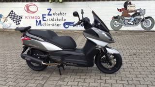 Kymco Downtown 300i ABS  Walkaround Helmet Storage GPR Exhaust Short Windshield [upl. by Apicella312]