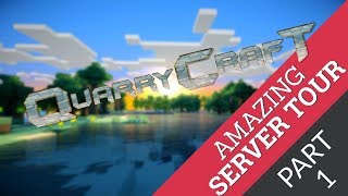 Worlds most Impressive Minecraft SMP  Probably QuarryCraft Server Tour PART 1 with Avomance [upl. by Wilhelmine]