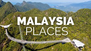 10 Best Places to Visit in Malaysia  Travel Video [upl. by Esorrebma462]