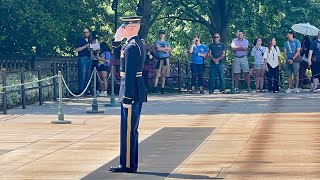 Tomb of the Unknown Soldier Changing of the Guard Ceremony [upl. by Llevel]