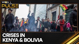 Economic ills fuel deadly protests Kenya Bolivias failed coup  WION Pulse [upl. by Adah660]