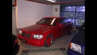 AMG and Mercedes of Sultan of Brunei 555 HP W140 S73 Estate 600 SEC Cabrio AMG Sprinter more [upl. by Clare909]