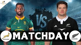 SPRINGBOKS VS ALL BLACKS BUILDUP  South Africa vs New Zealand Matchday Buildup [upl. by Ahsemak]