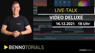 LiveTalk  So geht es weiter mit MAGIX Video deluxe Video Pro X Photostory Deluxe  Patch [upl. by Yenroc146]