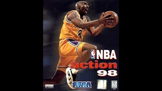 NBA Action 98 PC AllStar Game East vs West 🏀 [upl. by Aisan]