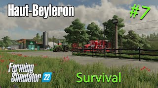 NOG EEN TREKKER ZAAIMACHINE EN AANPASSINGEN AAN HET TERREIN  Farming Simulator 22  Survival AFL7 [upl. by Hyland]