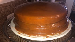 HOW TO MAKE OLD FASHIONED CARAMEL FROSTING [upl. by Etnelav]