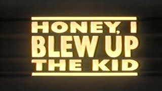 HONEY I BLEW UP THE KID 1992 movie trailer previews VHS Rip  Digitization from ENCINO MAN [upl. by Notyarb366]